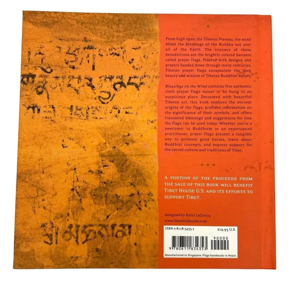 Blessings On The Wind By Tad Wise Mystery & Meaning Of Tibetan Prayer Flags OS